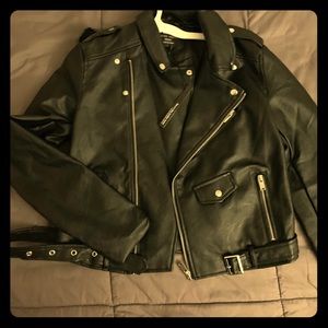 Leather jacket
